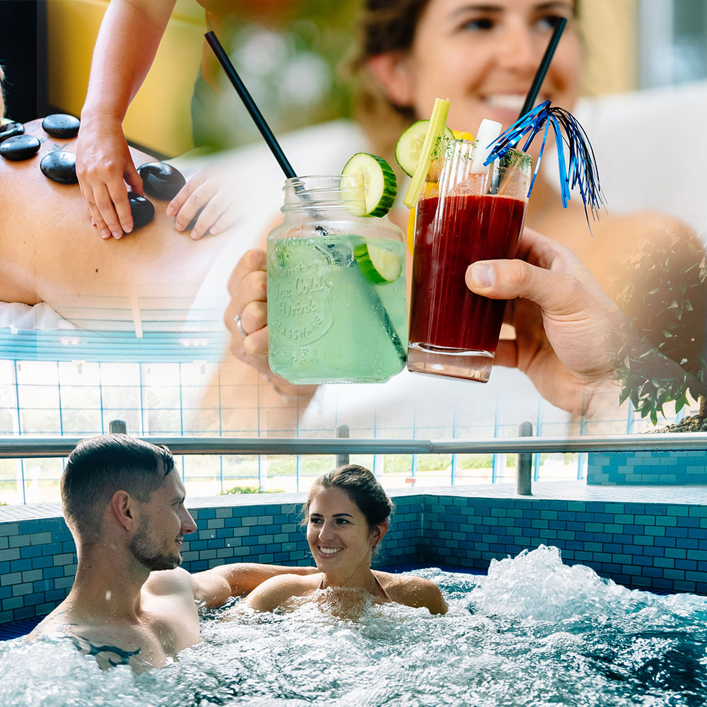 Massage, Hot Stone, Drinks und Whirpool im H2Oberhof