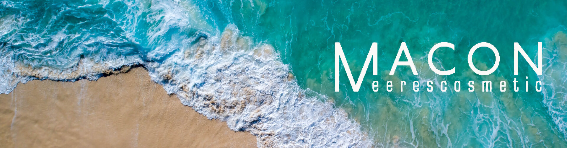 Header für die Kosmetikanwendungen mit Macon Logo