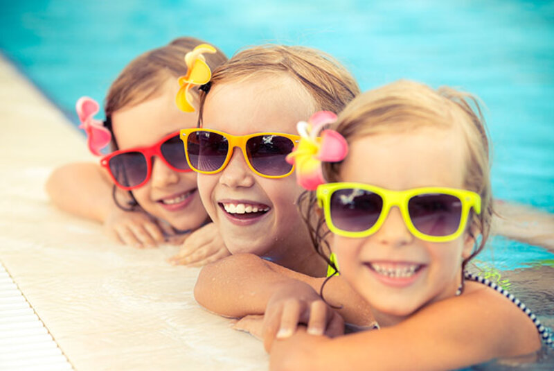 Kindergeburtstag im Schwimmbad